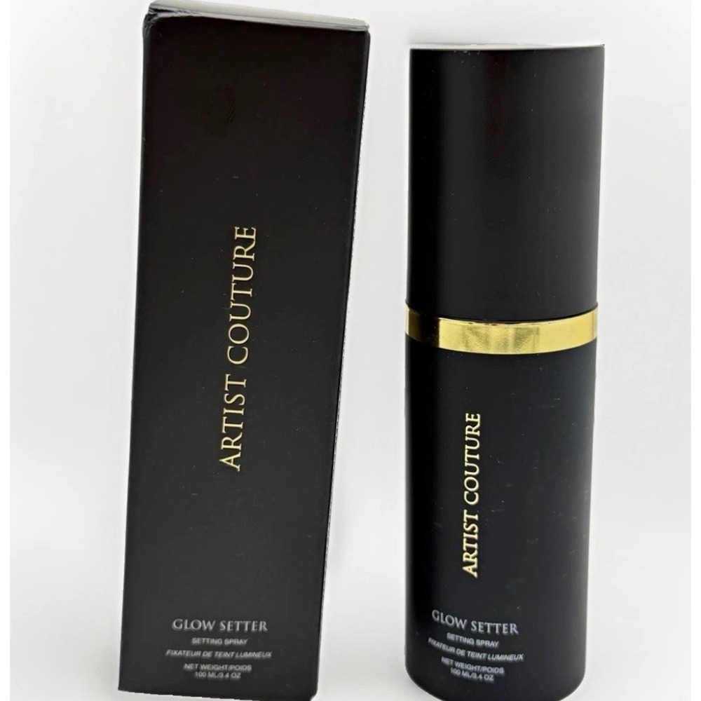 Artist Couture Glow Setter Setting Spray Black 3.4oz Luminous Dewy Glam Beauty